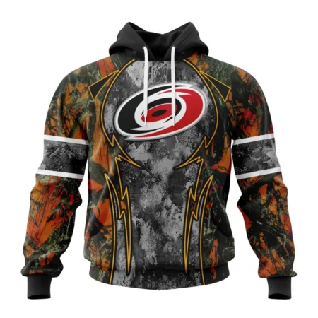 NHL Carolina Hurricanes, Specialized Design Wih Camo Concepts For Hungting In Forest,QTNHL080524A3656