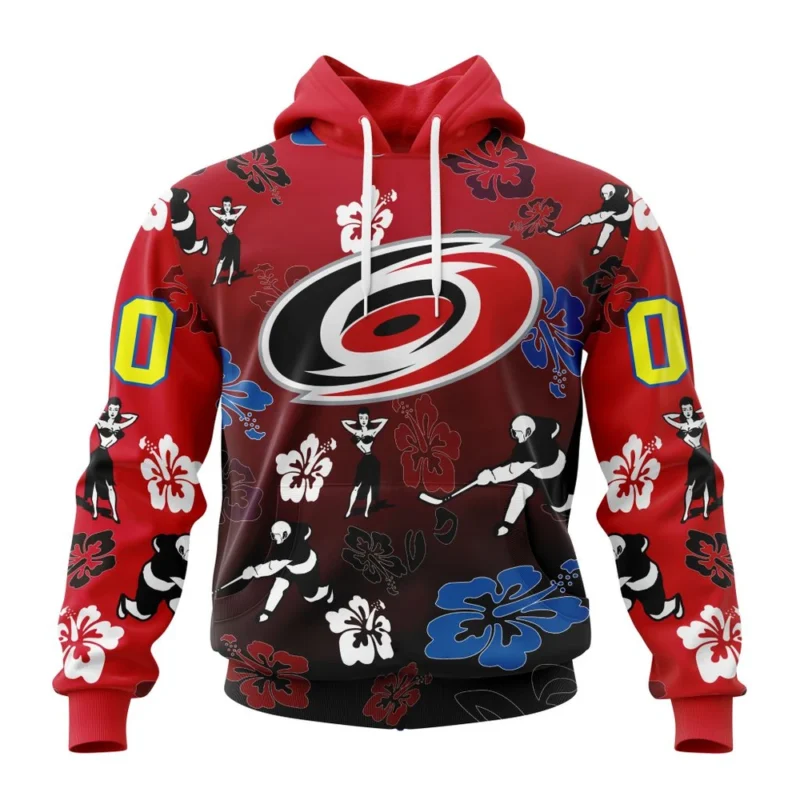 NHL Carolina Hurricanes X Hawaii Specialized Design For Hawaiia ,QTNHL080524A3792