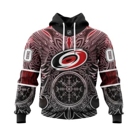 Carolina Hurricanes , Specialized Norse Viking Symbols,QTNHL080524A3858