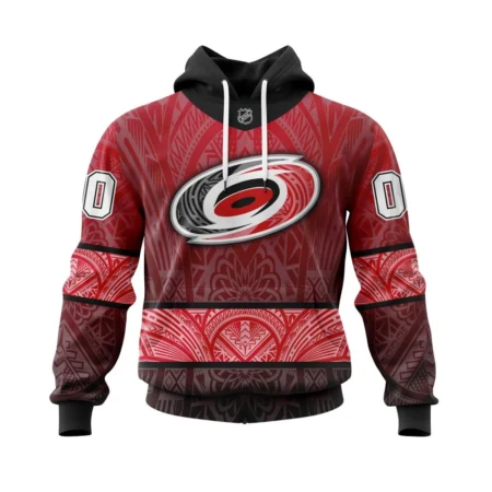 Carolina Hurricanes, Specialized Native With Samoa Culture ,QTNHL080524A3859