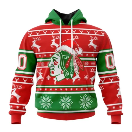 NHL Chicago Blackhawks, Specialized Unisex Christmas Is Coming ,QTNHL080524A2969