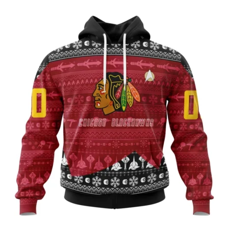 NHL Chicago Blackhawks Special Star Trek Design,QTNHL080524A3023