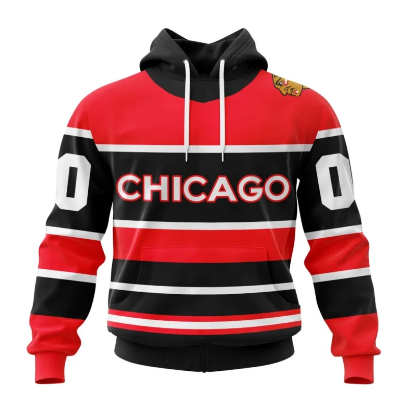 NHL Chicago Blackhawks Reverse Retro Kits ,QTNHL080524A3141