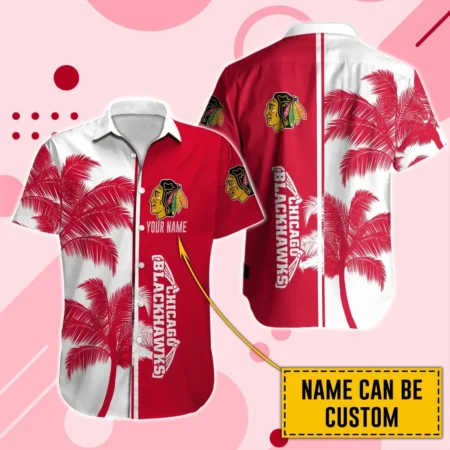 Chicago Blackhawks  Tropical Style Mix Color National Hockey League Hawaiian Shirt All Over Prints QTHWQ310724A50