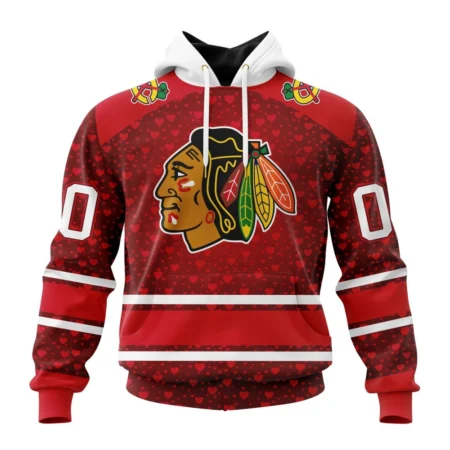 NHL Chicago Blackhawks Special Gift For Valentines Day,QTNHL080524A1005