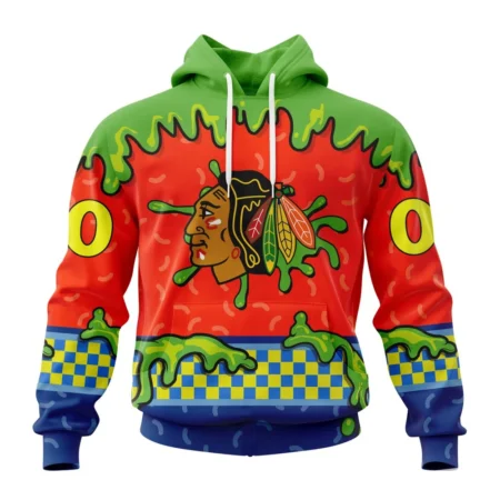 NHL Chicago Blackhawks Special Nickelodeon Design,QTNHL080524A1192