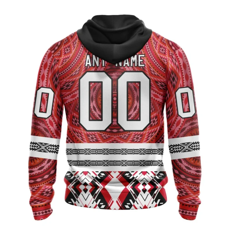 NHL Chicago Blackhawks Special Design With Native Pattern,QTNHL080524A1333