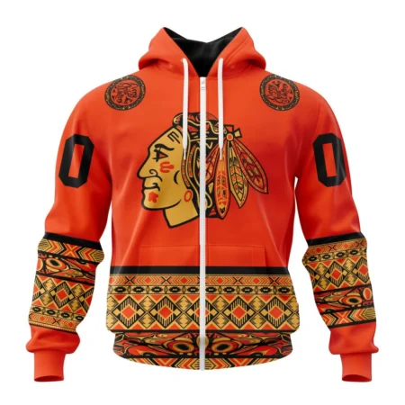 NHL Personalized Name And Number, Chicago Blackhawks, Specialized National Day For Truth And Reconciliation,QTNHL Personalized Name And Number,080524B147