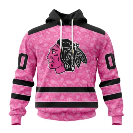 NHL Chicago Blackhawks Special Pink Fight Breast Cancer,QTNHL080524A1651