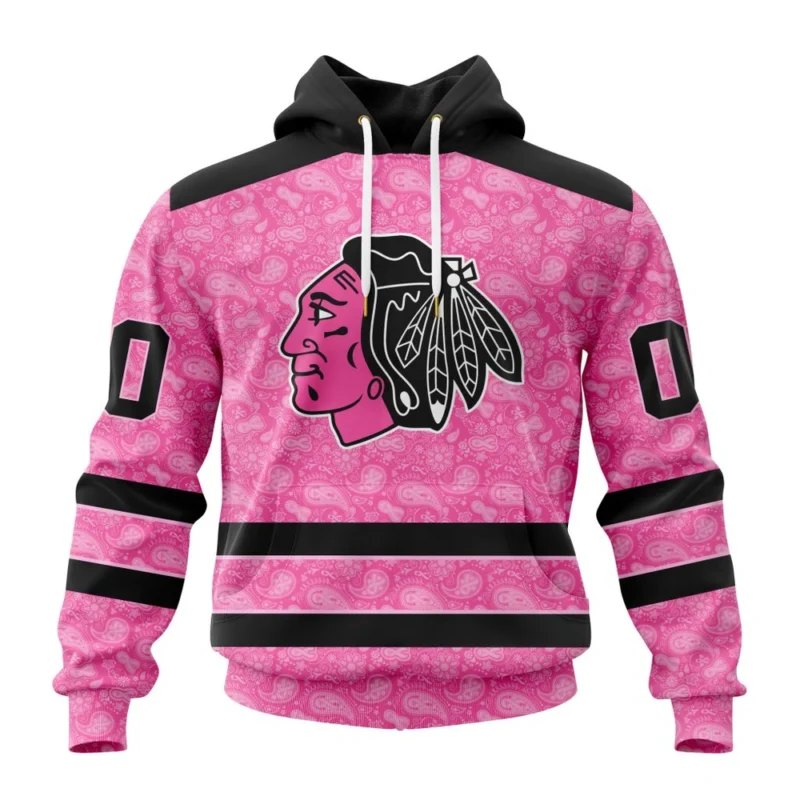 NHL Chicago Blackhawks Special Pink Fight Breast Cancer,QTNHL080524A1651