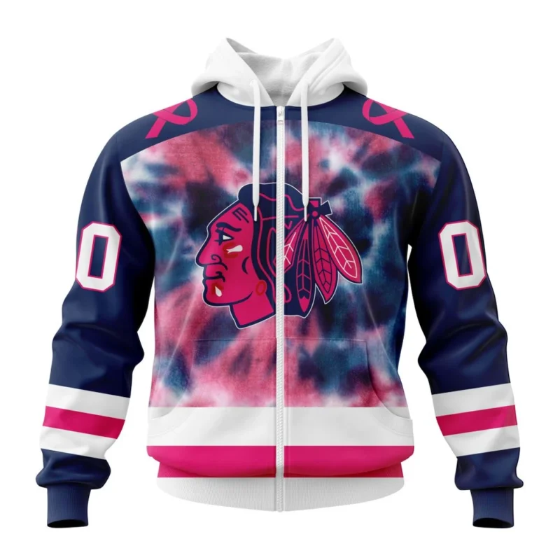 NHL Personalized Name And Number, Chicago Blackhawks Special Pink October Fight Breast Cancer,QTNHL Personalized Name And Number,080524B1842