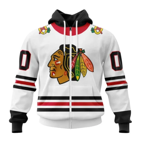 NHL Personalized Name And Number, Chicago Blackhawks Personalized  Away Kits,QTNHL Personalized Name And Number,080524B211