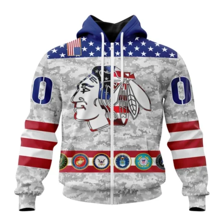 NHL Personalized Name And Number, Chicago Blackhawks Armed Forces Appreciation,QTNHL Personalized Name And Number,080524B308