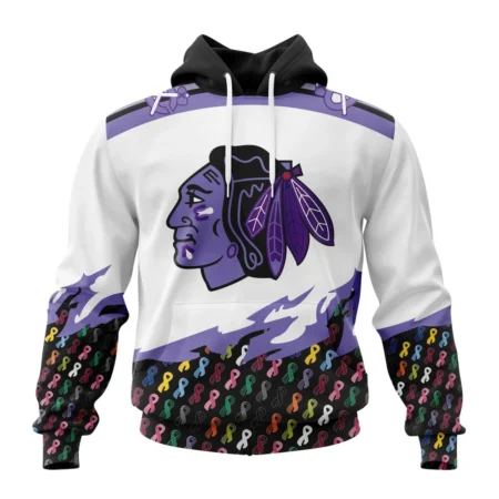 NHL Chicago Blackhawks, Specialized Kits In October We Stand Together We Can Beat Cancer,QTNHL080524A3424