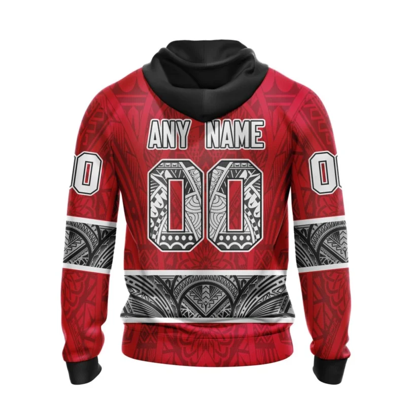 Chicago Blackhawks, Specialized Native With Samoa Culture ,QTNHL 080524B3832