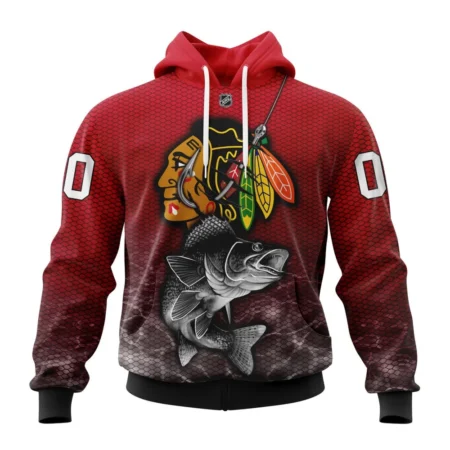 NHL Chicago Blackhawks, Specialized Fishing Style,QTNHL080524A4001