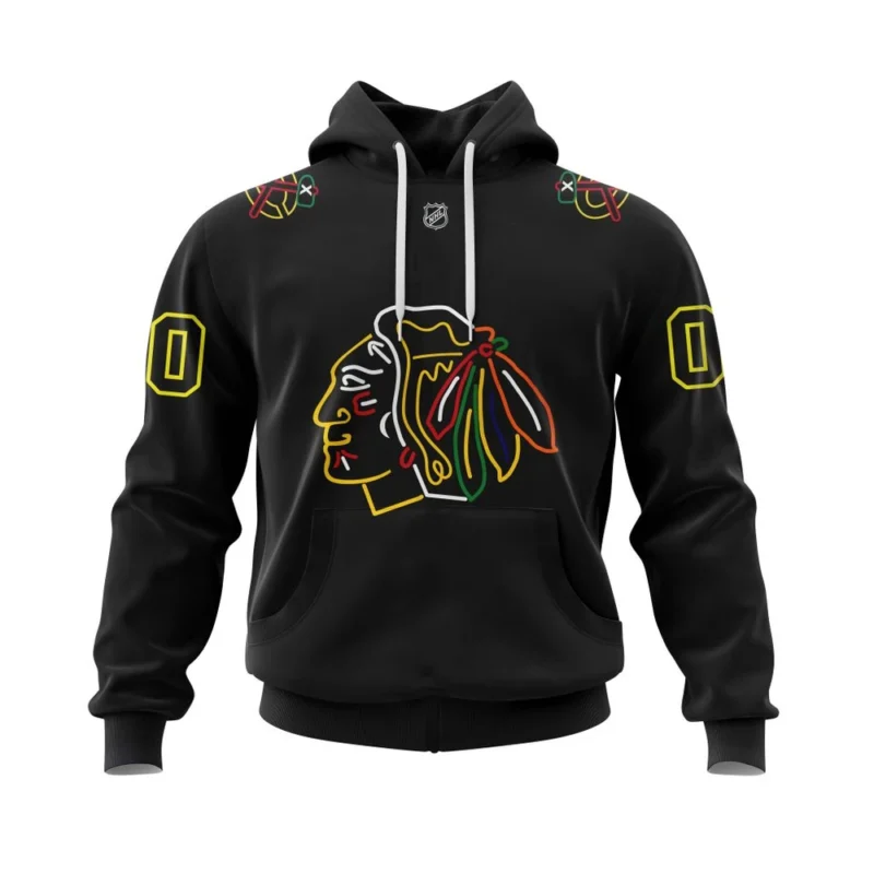 Chicago Blackhawks, Foundation Night Jersey ,QTNHL080524A403