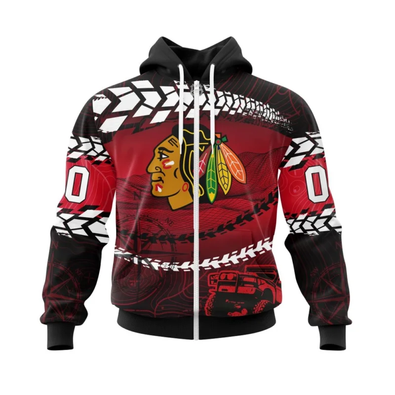 NHL Chicago Blackhawks, Specialized Off Road Style,QTNHL 080524B4036