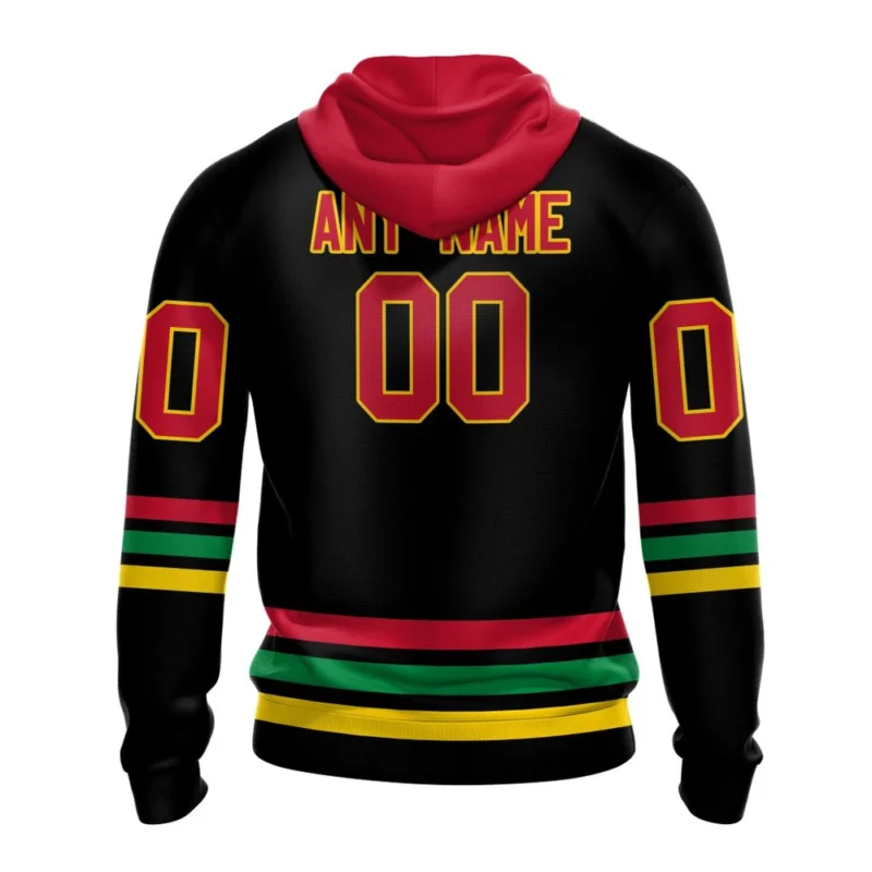 NHL Personalized Name And Number, Chicago Blackhawks Special Blackout Design,QTNHL Personalized Name And Number,080524B609