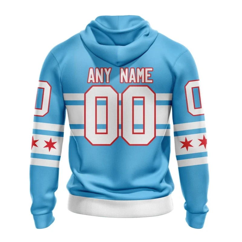 NHL Personalized Name And Number, Chicago Blackhawks Special City Connect Design,QTNHL Personalized Name And Number,080524B877