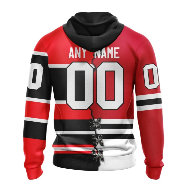 NHL Personalized Name And Number, Chicago Blackhawks Special Home Mix Reverse Retro Personalized Kits,QTNHL Personalized Name And Number,080524B941