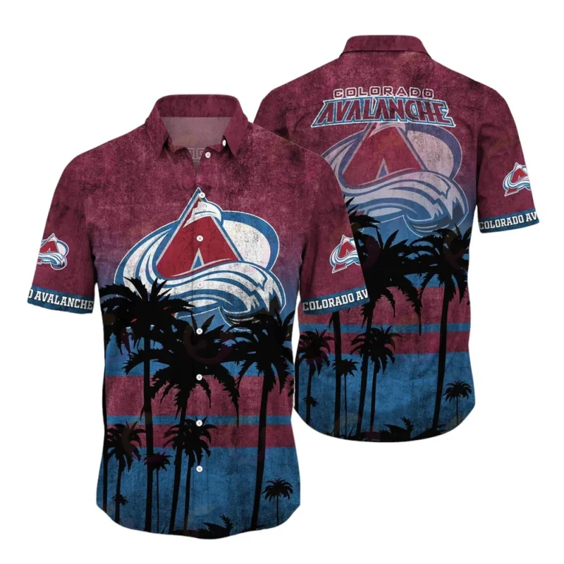 Colorado Avalanche  Summer Style National Hockey League Hawaiian Shirt All Over Prints QTHW310724A20