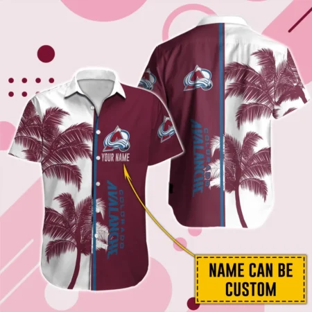 Colorado Avalanche  Tropical Style Mix Color National Hockey League Hawaiian Shirt All Over Prints QTHWQ310724A24