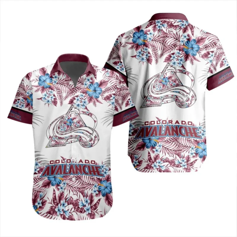 Colorado Avalanche  Tropical Style National Hockey League Hawaiian Shirt All Over Prints QTHWS310724A5