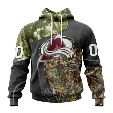 NHL Colorado Avalanche Special Hunting Camo Design,QTNHL080524A1323