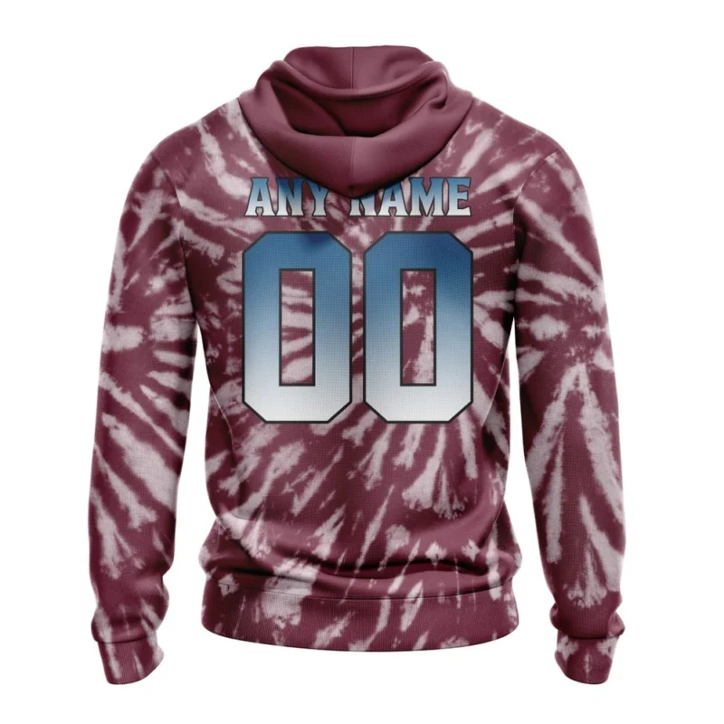 NHL Colorado Avalanche Special Retro Vintage Tie Dye,QTNHL080524A135