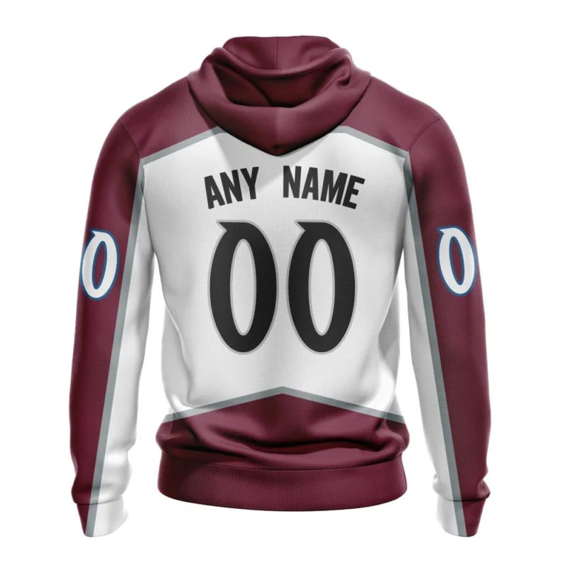 NHL Personalized Name And Number, Colorado Avalanche Personalized  Away Kits,QTNHL Personalized Name And Number,080524B1562