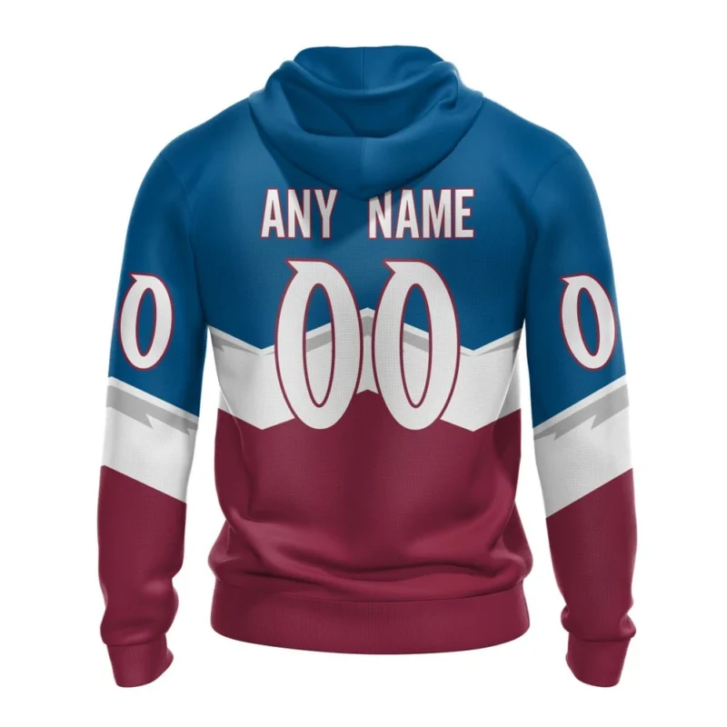 NHL Personalized Name And Number, Colorado Avalanche Personalized Alternate Concepts Kits,QTNHL Personalized Name And Number,080524B164