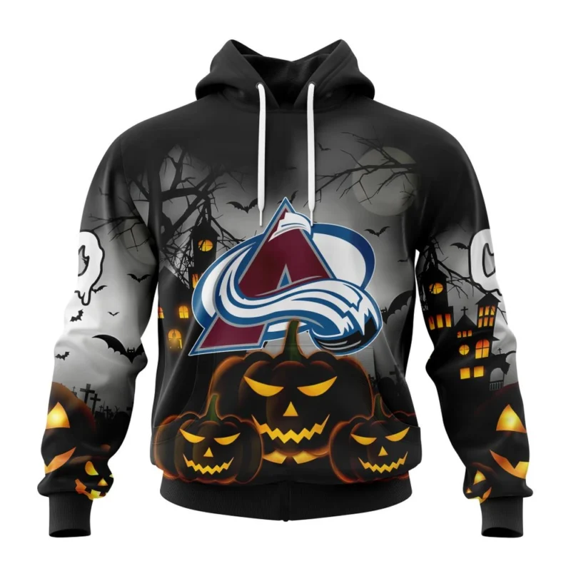 NHL Colorado Avalanche Special Design For Halloween,QTNHL080524A2007