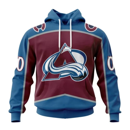 NHL Colorado Avalanche Personalized  Home Kits,QTNHL080524A212