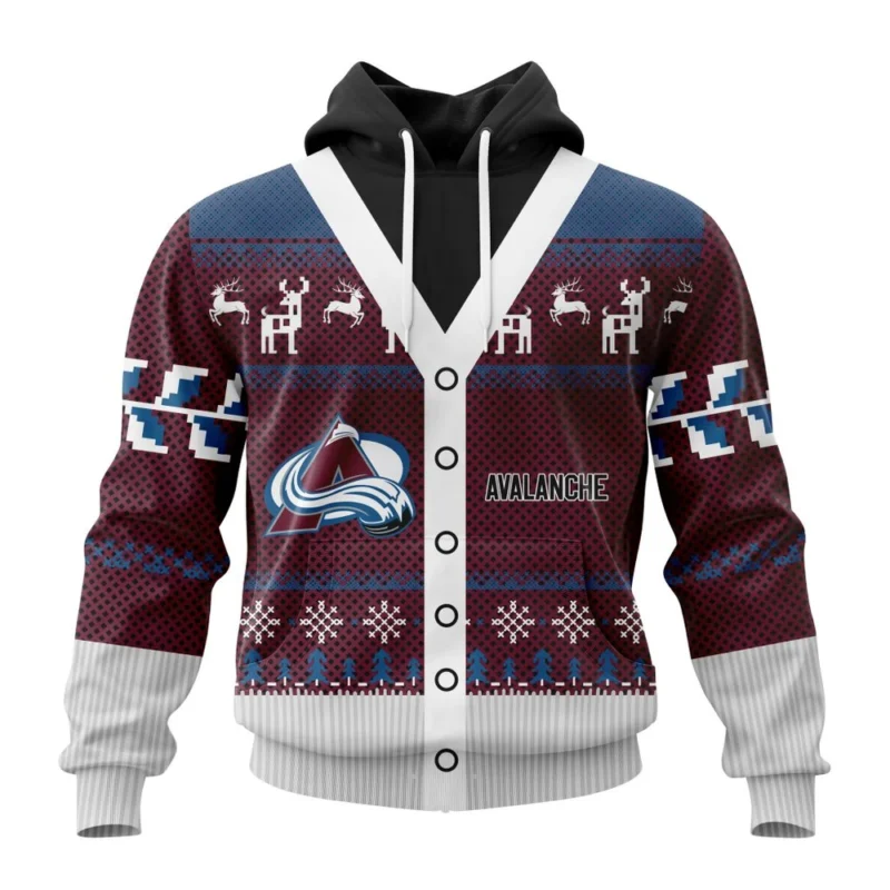 NHL Colorado Avalanche, Specialized Chrismas Season,QTNHL080524A2806