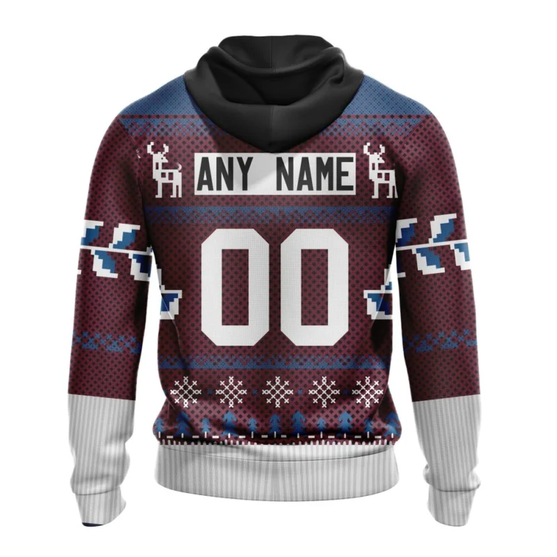 NHL Personalized Name And Number, Colorado Avalanche, Specialized Chrismas Season,QTNHL Personalized Name And Number,080524B2806