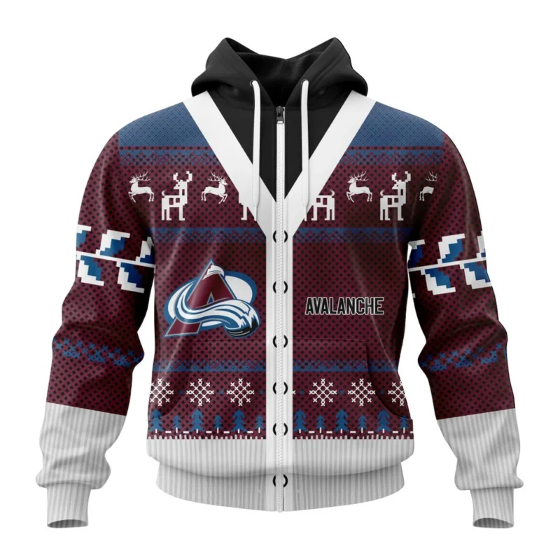 NHL Personalized Name And Number, Colorado Avalanche, Specialized Chrismas Season,QTNHL Personalized Name And Number,080524B2806