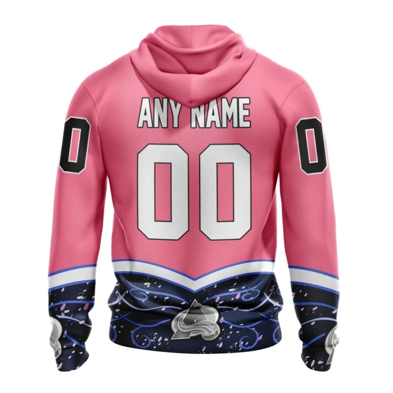 NHL Colorado Avalanche, Specialized Unisex For Hockey Fights Cancer,QTNHL 080524B2836