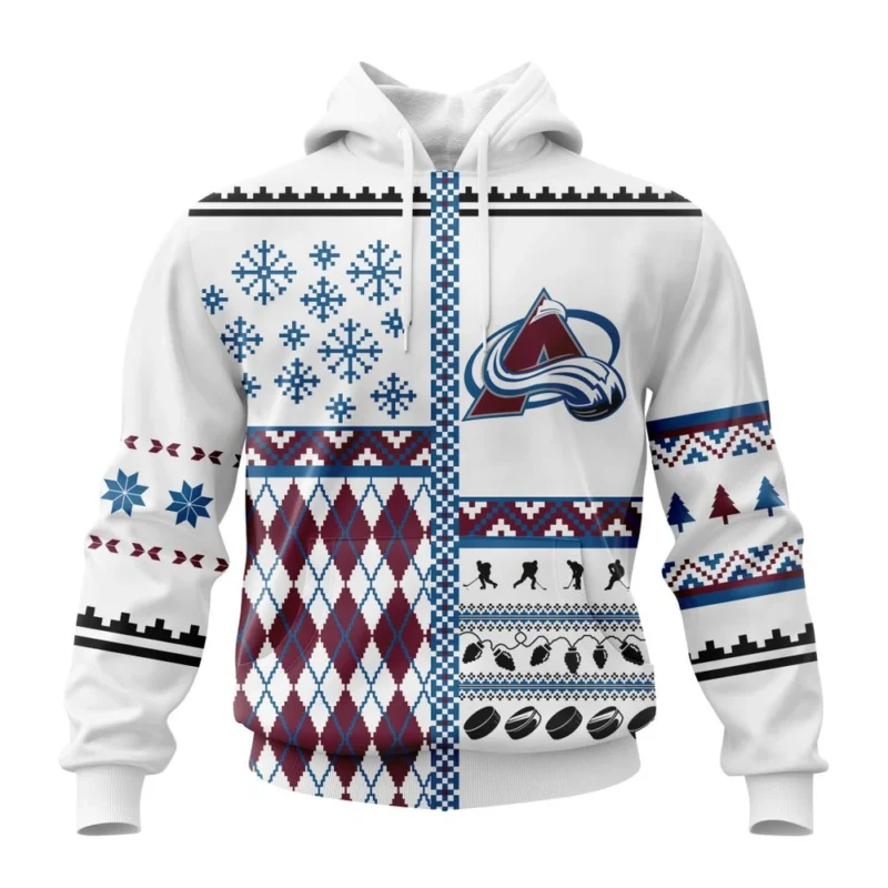 NHL Colorado Avalanche, Specialized Unisex Christmas Is Coming ,QTNHL080524A2920