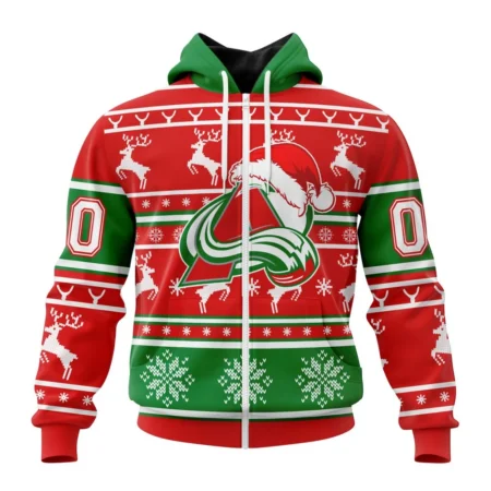 NHL Colorado Avalanche, Specialized Unisex Christmas Is Coming ,QTNHL 080524B2971