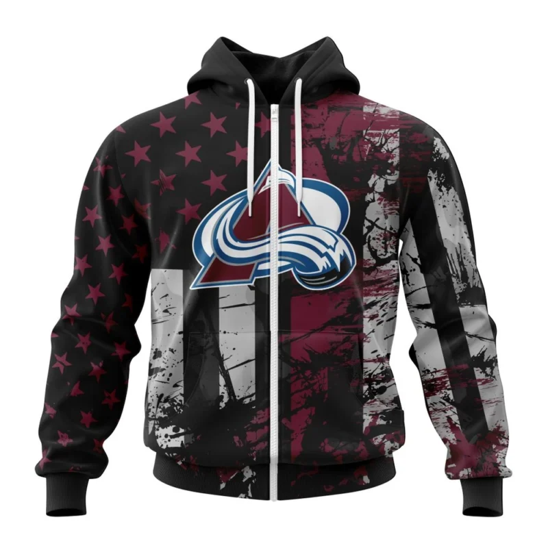 Colorado Avalanche, Specialized Jersey For America,QTNHL 080524B3243