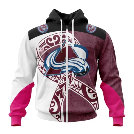 Colorado Avalanche, Specialized Samoa Fights Cancer Jersey,QTNHL 080524B3303