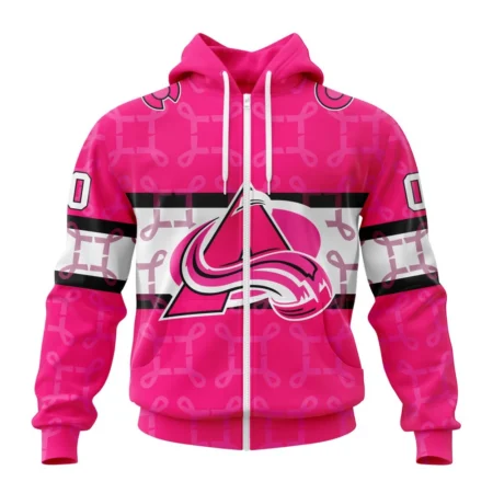 NHL Colorado Avalanche, Specialized Design I Pink I Can, In October We Wear Pink Breast Cancer,QTNHL 080524B3629