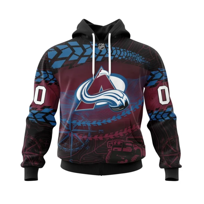 NHL Colorado Avalanche, Specialized Off Road Style,QTNHL080524A4037