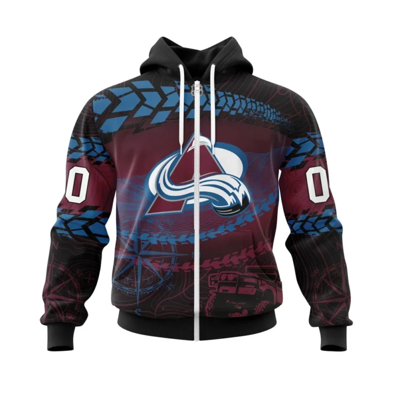 NHL Colorado Avalanche, Specialized Off Road Style,QTNHL 080524B4037