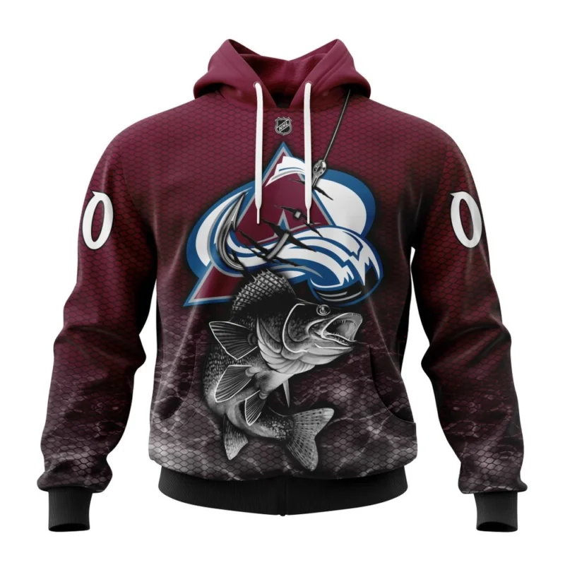 NHL Colorado Avalanche, Specialized Fishing Style,QTNHL080524A427