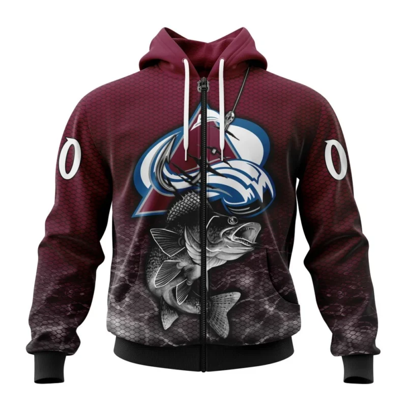 NHL Personalized Name And Number, Colorado Avalanche, Specialized Fishing Style,QTNHL Personalized Name And Number,080524B427