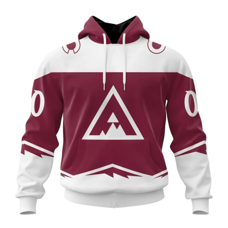 NHL Colorado Avalanche Special Two-Tone Design,QTNHL080524A468