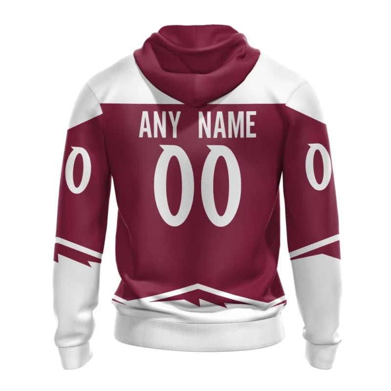 NHL Personalized Name And Number, Colorado Avalanche Special Two-Tone Design,QTNHL Personalized Name And Number,080524B468