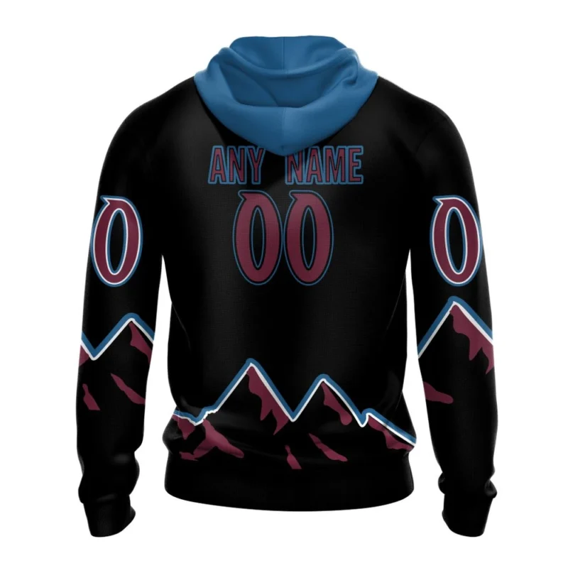 NHL Colorado Avalanche Special Blackout Design,QTNHL080524A610